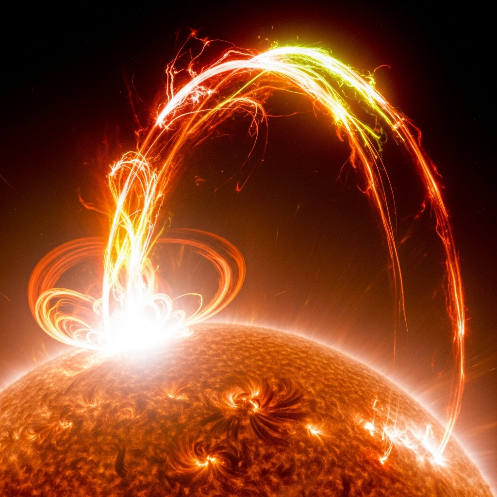 На Солнце произошла вспышка M2.8 с направленным на Землю выбросом плазмы