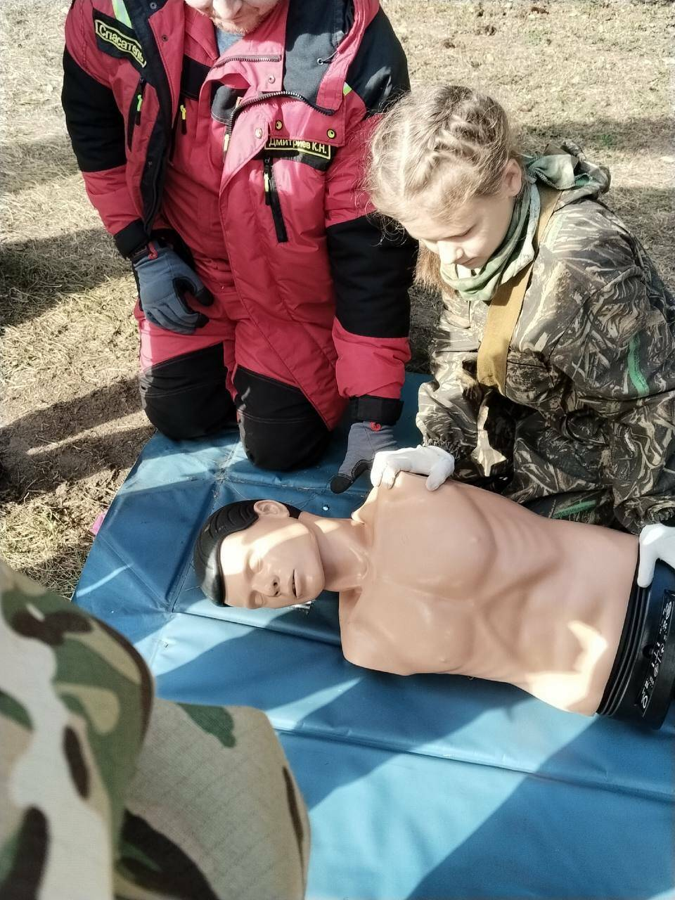 В Татарстане школьники учатся первой помощи на «Зарнице 2.0»