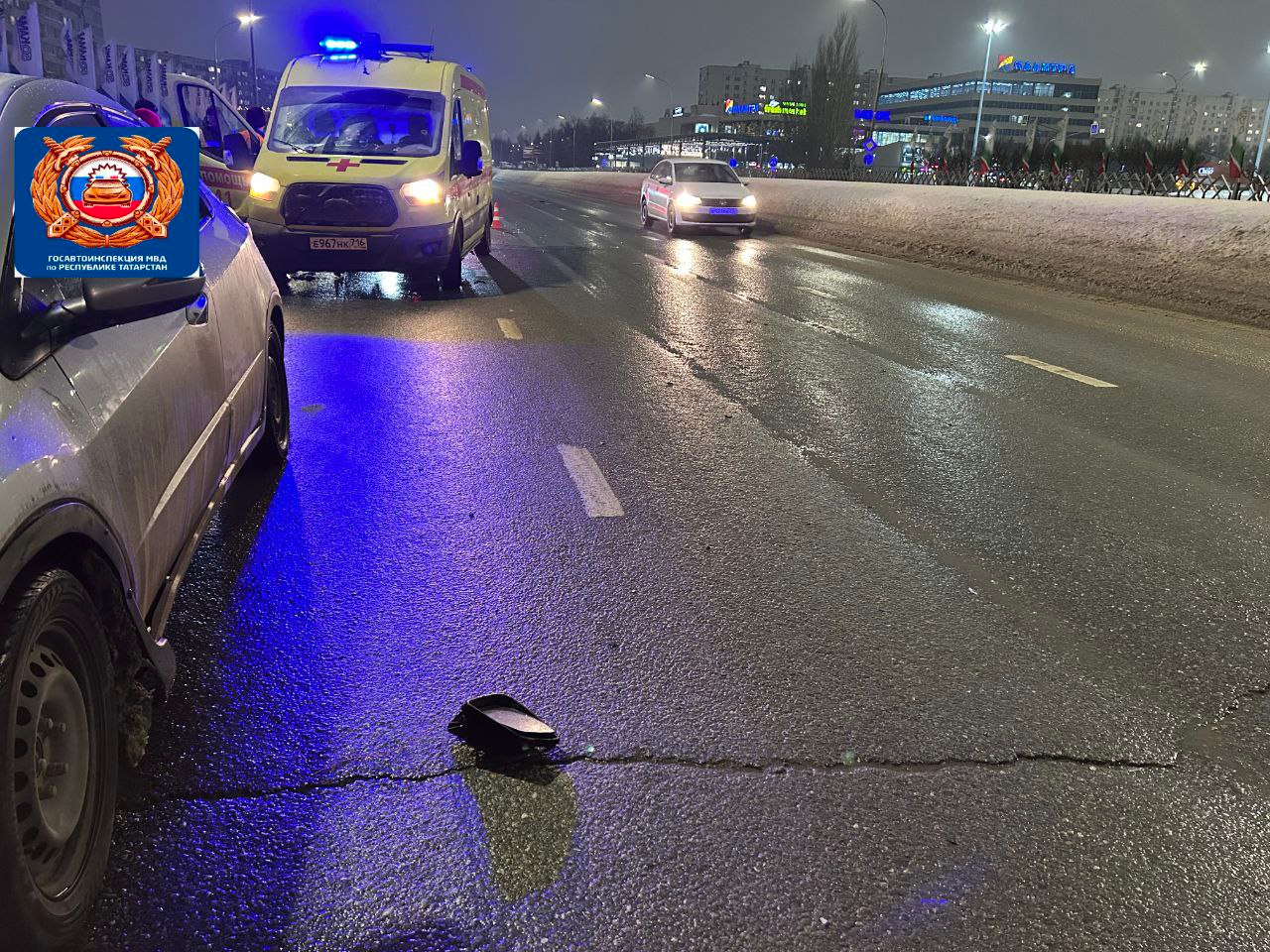 В Челнах водитель насмерть сбил пожилого мужчину, шедшего по проезжей части