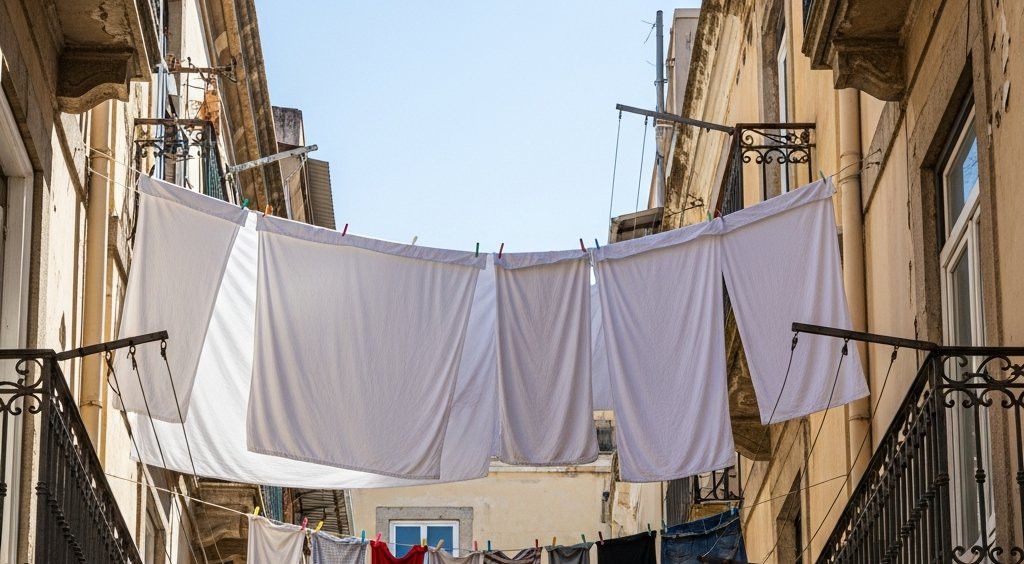 За сушку белья на фасаде могут оштрафовать до 15 тысяч