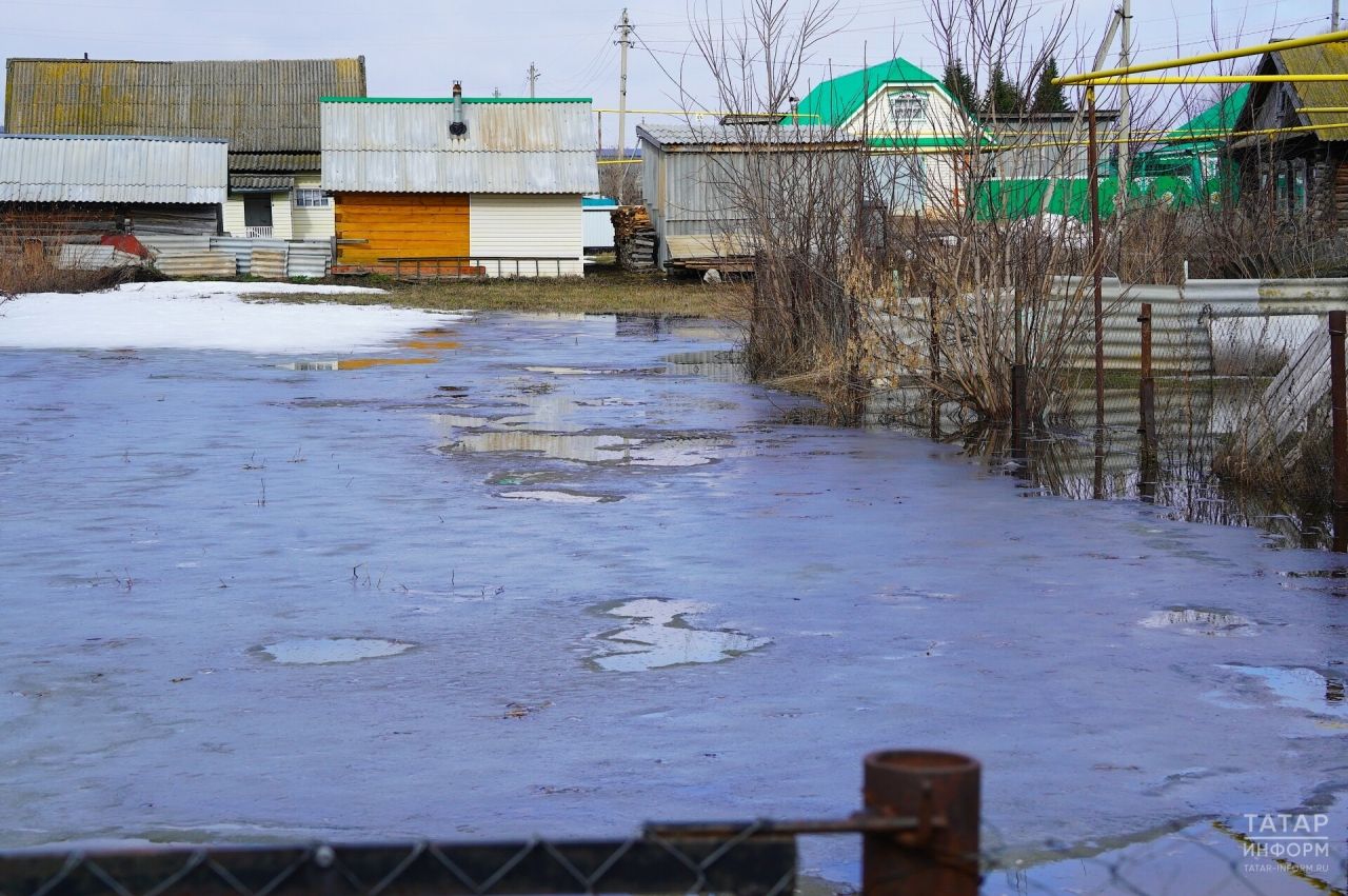 В Татарстане вдвое выросло число зон затопления и подтопления