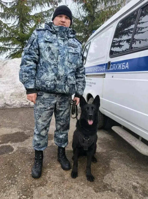 В Казани служебная собака вывела полицию на грабителя