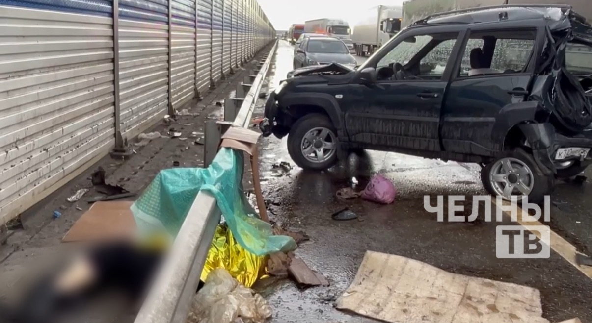 Смертельное ДТП на въезде в Челны: водитель погиб на трассе М-7