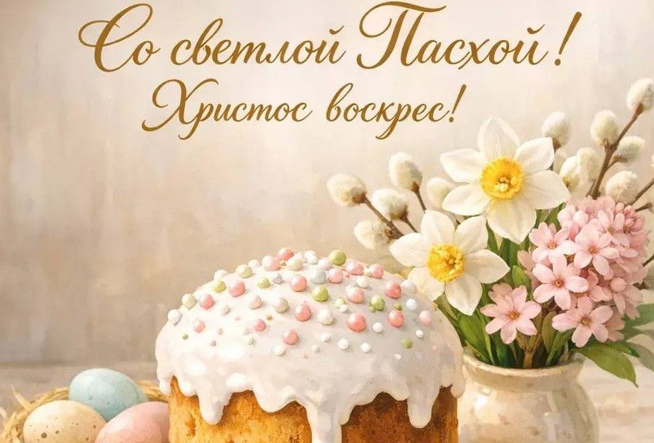 Со Светлой Пасхой!