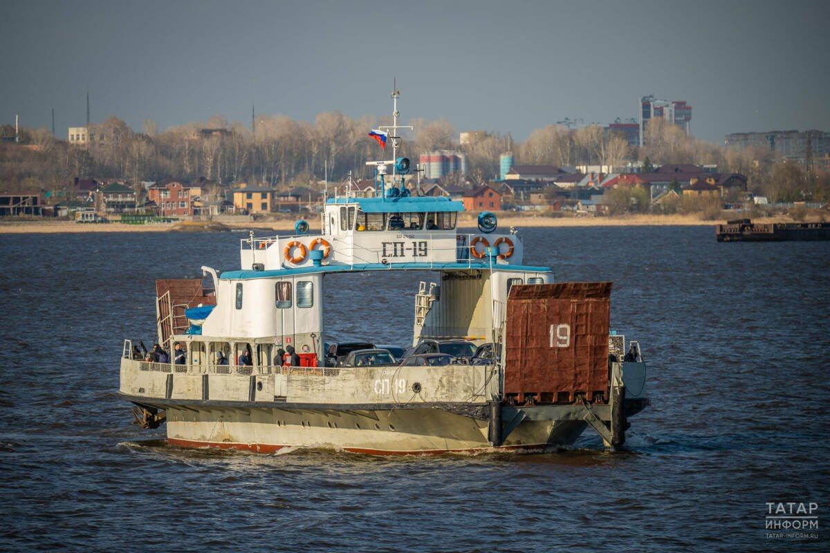 В Татарстане откроют паром Аракчино — Верхний Услон