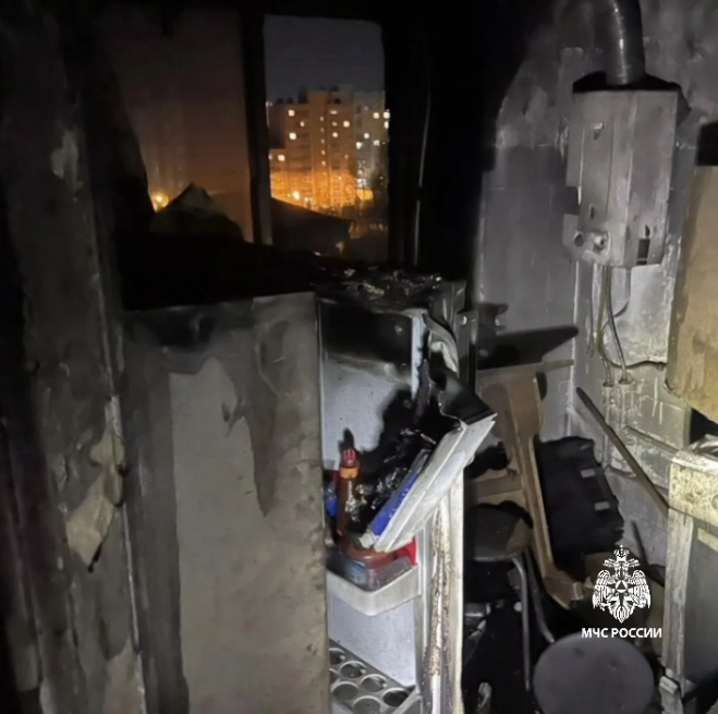 Пожар в Казани произошёл из-за замыкания электроскутера