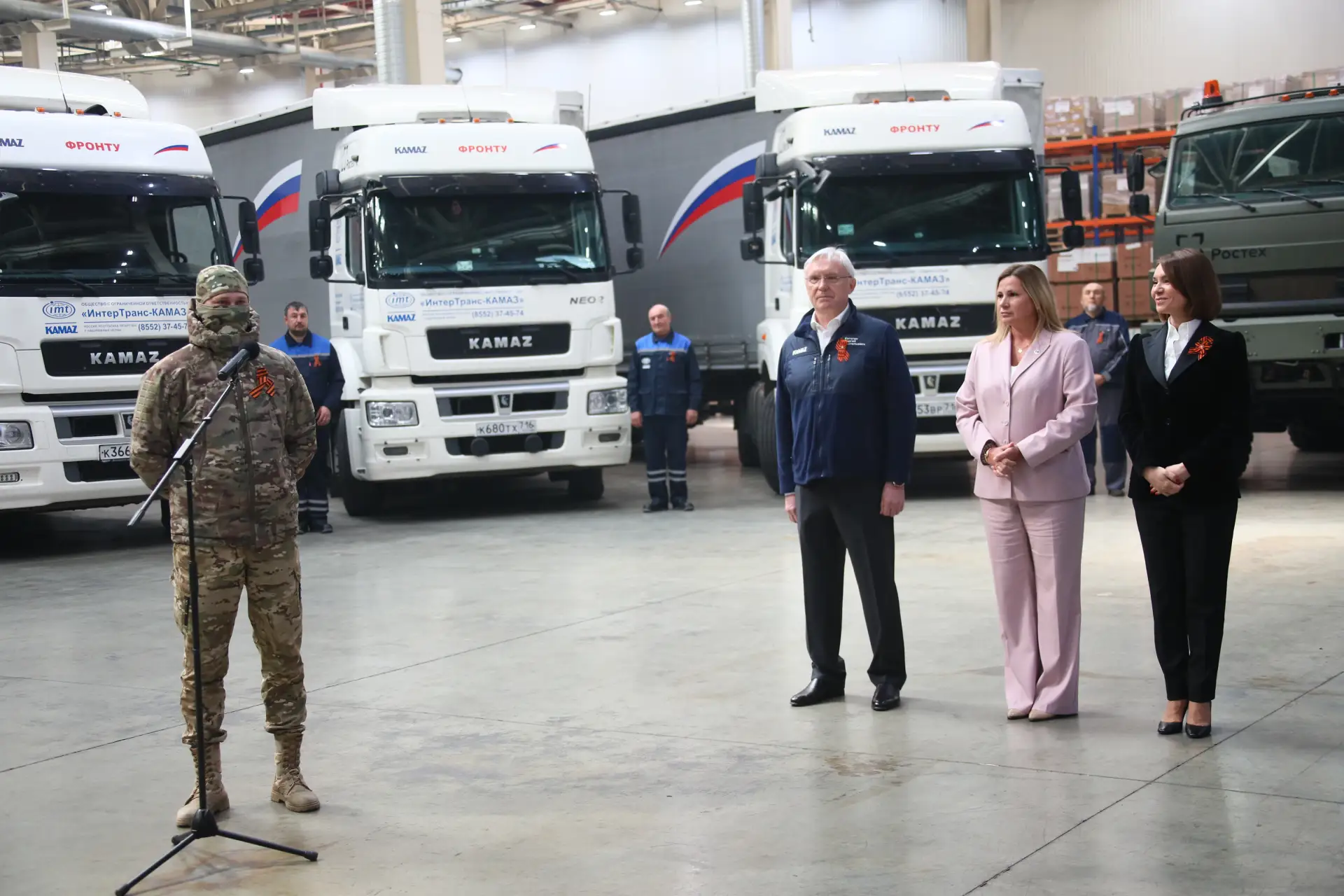 «КАМАЗ» отправил 26-й гуманитарный конвой в зону СВО