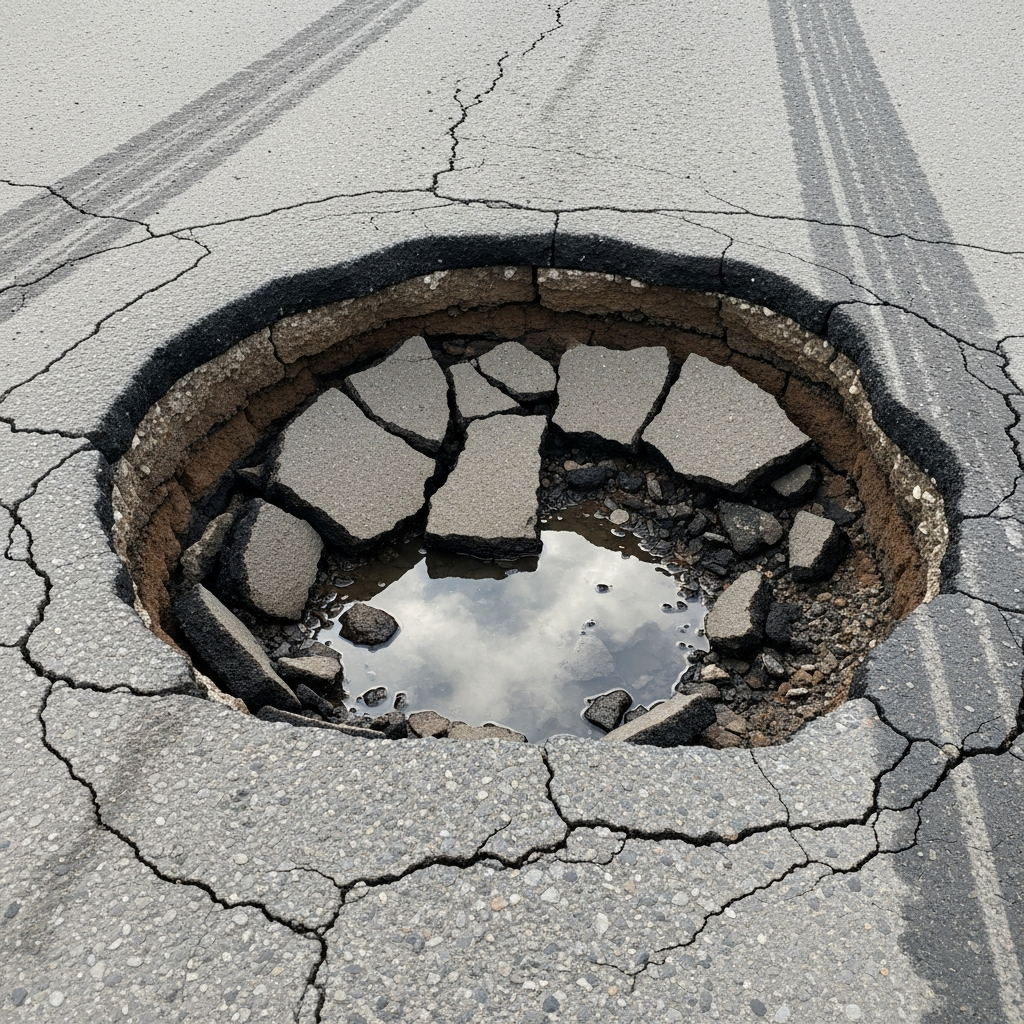 В Челнах водитель отсудил 470 тыс. за ДТП из-за ямы