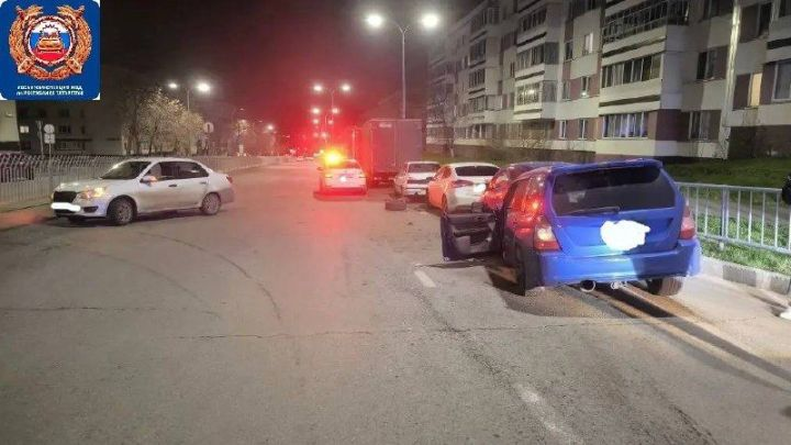 В Челнах водитель пострадал в ДТП с тремя автомобилями