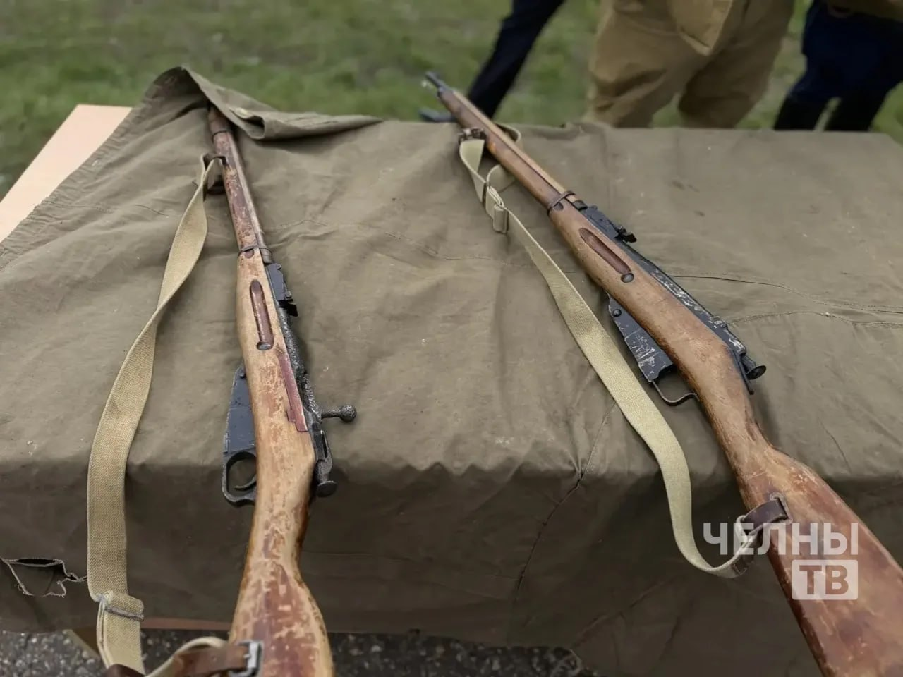 «Паровоз Победы» прибыл в Челны с техникой и полевой кухней