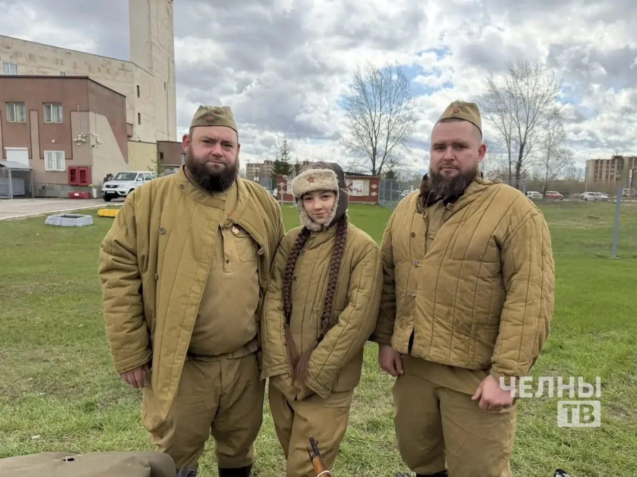 «Паровоз Победы» прибыл в Челны с техникой и полевой кухней