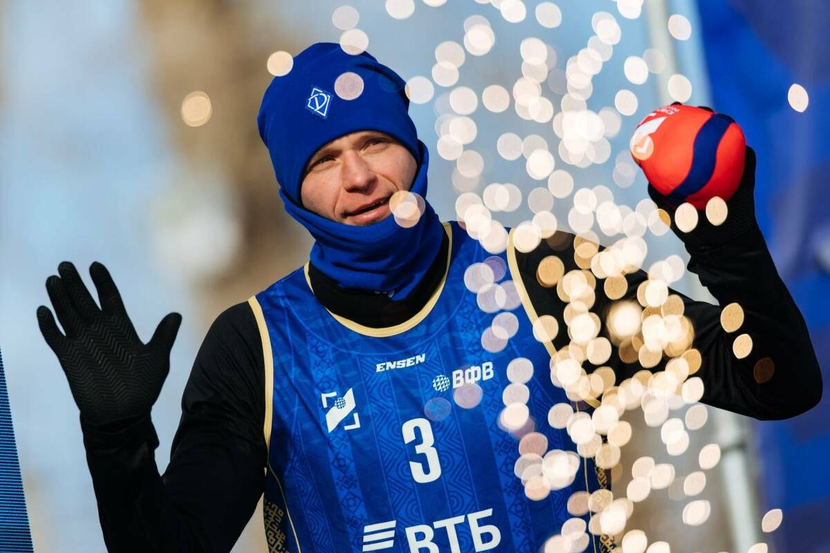 Волейбол на снегу: «Динамо-Татарстан» выиграл чемпионат России