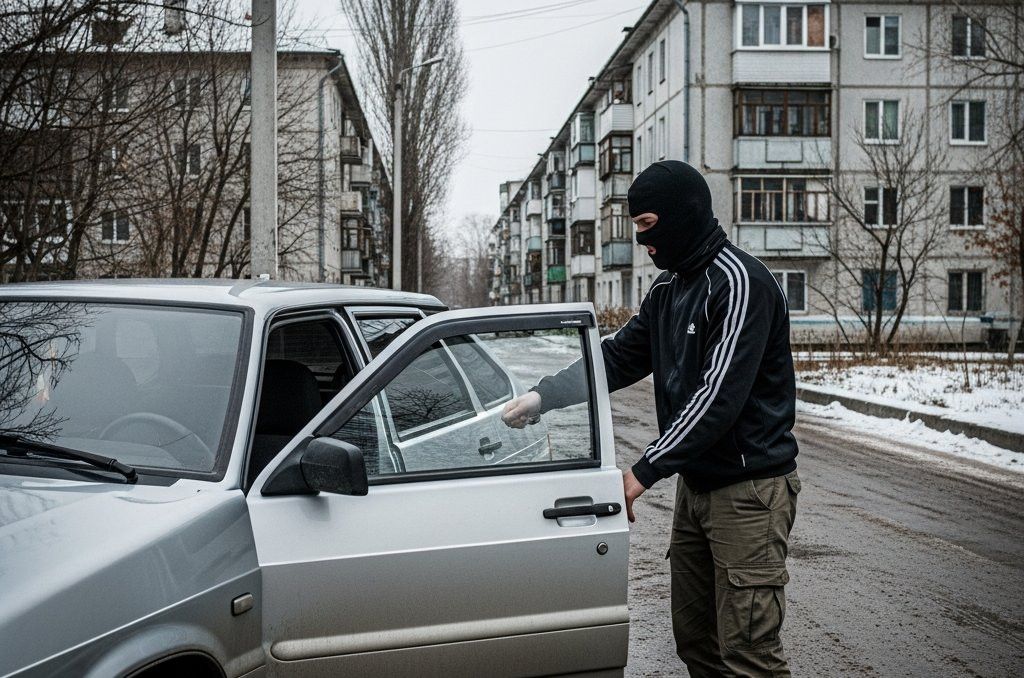 В Набережных Челнах мужчина выкрал свой бывший автомобиль и продал детали