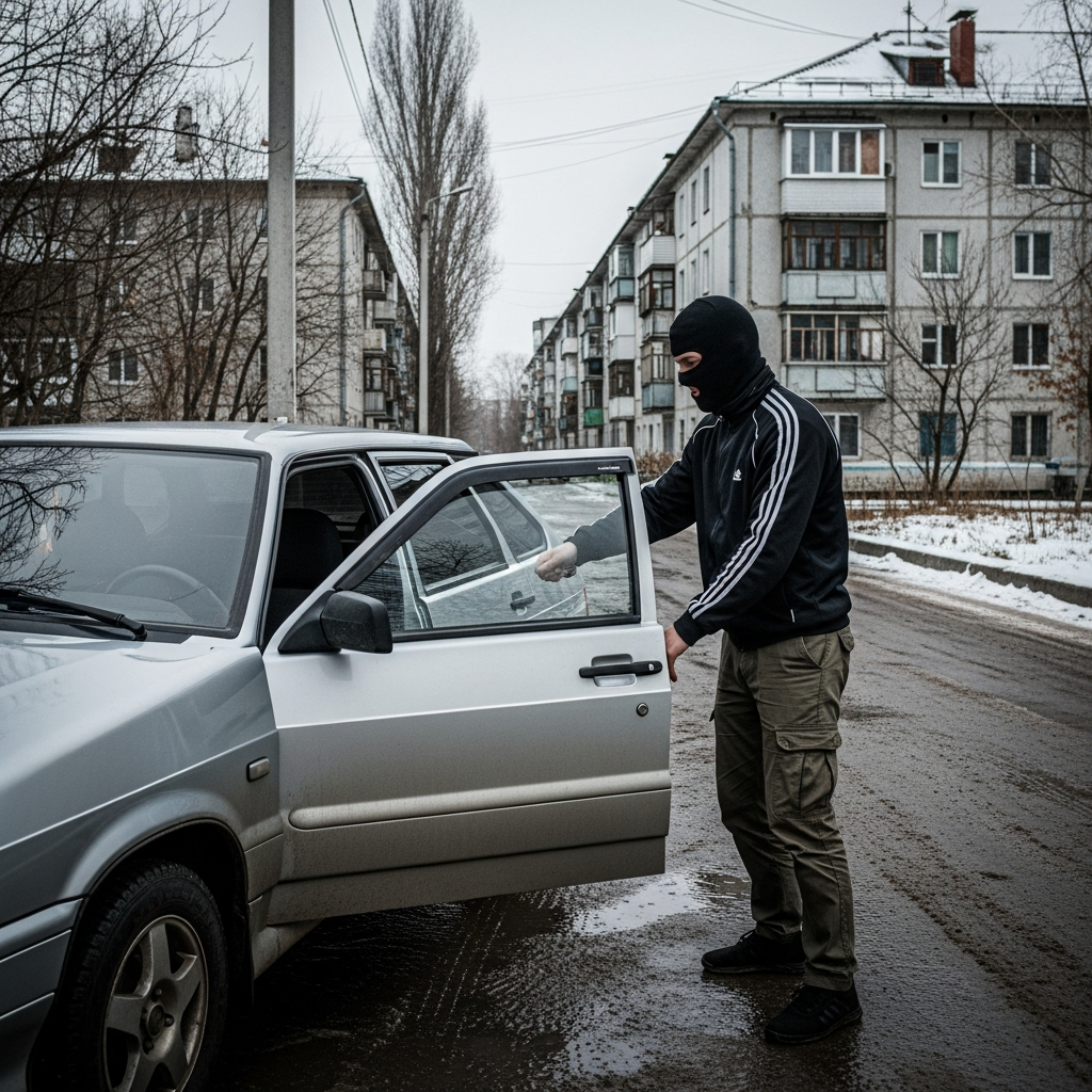 В Набережных Челнах мужчина выкрал свой бывший автомобиль и продал детали