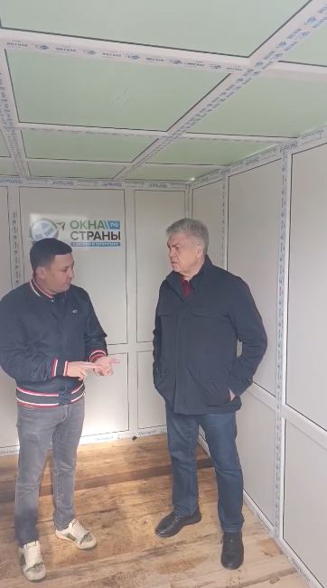 В Челнах для бойцов подготовили мобильные термомодули