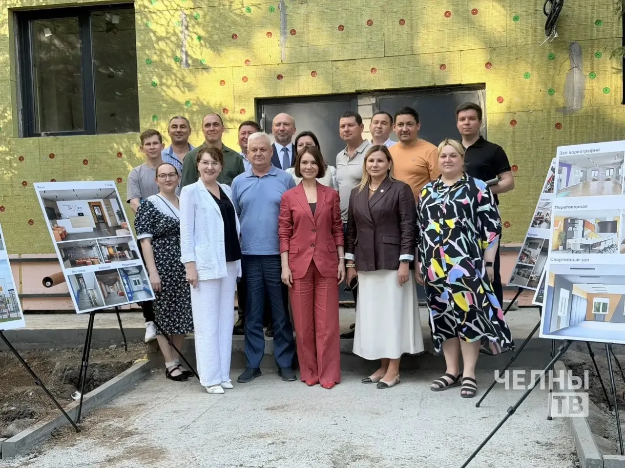 В Челнах продолжается капремонт молодежного центра «Заман»