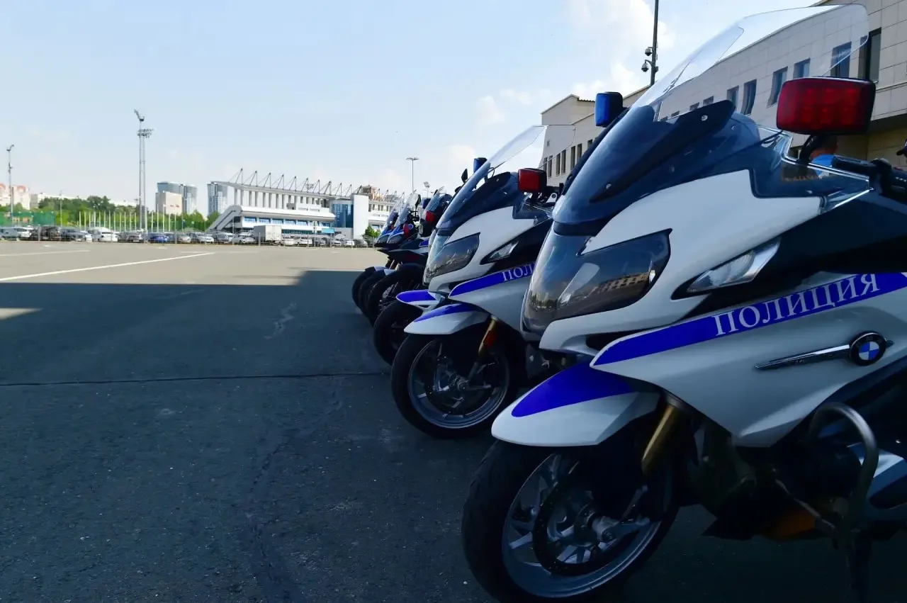 В Татарстане на дороги вышел полицейский мотопатруль ГАИ