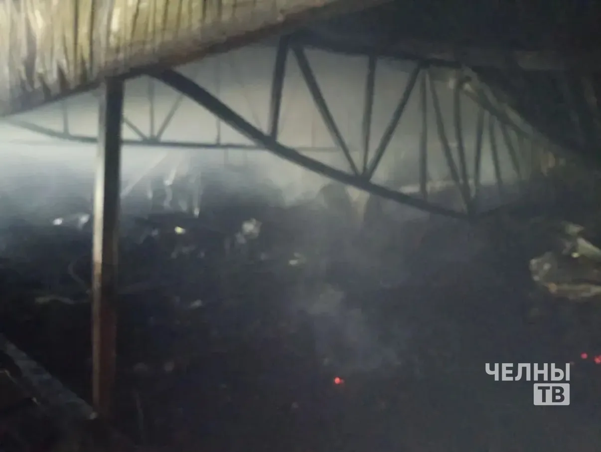 В Челнах произошел серъезный пожар на производстве: подробности