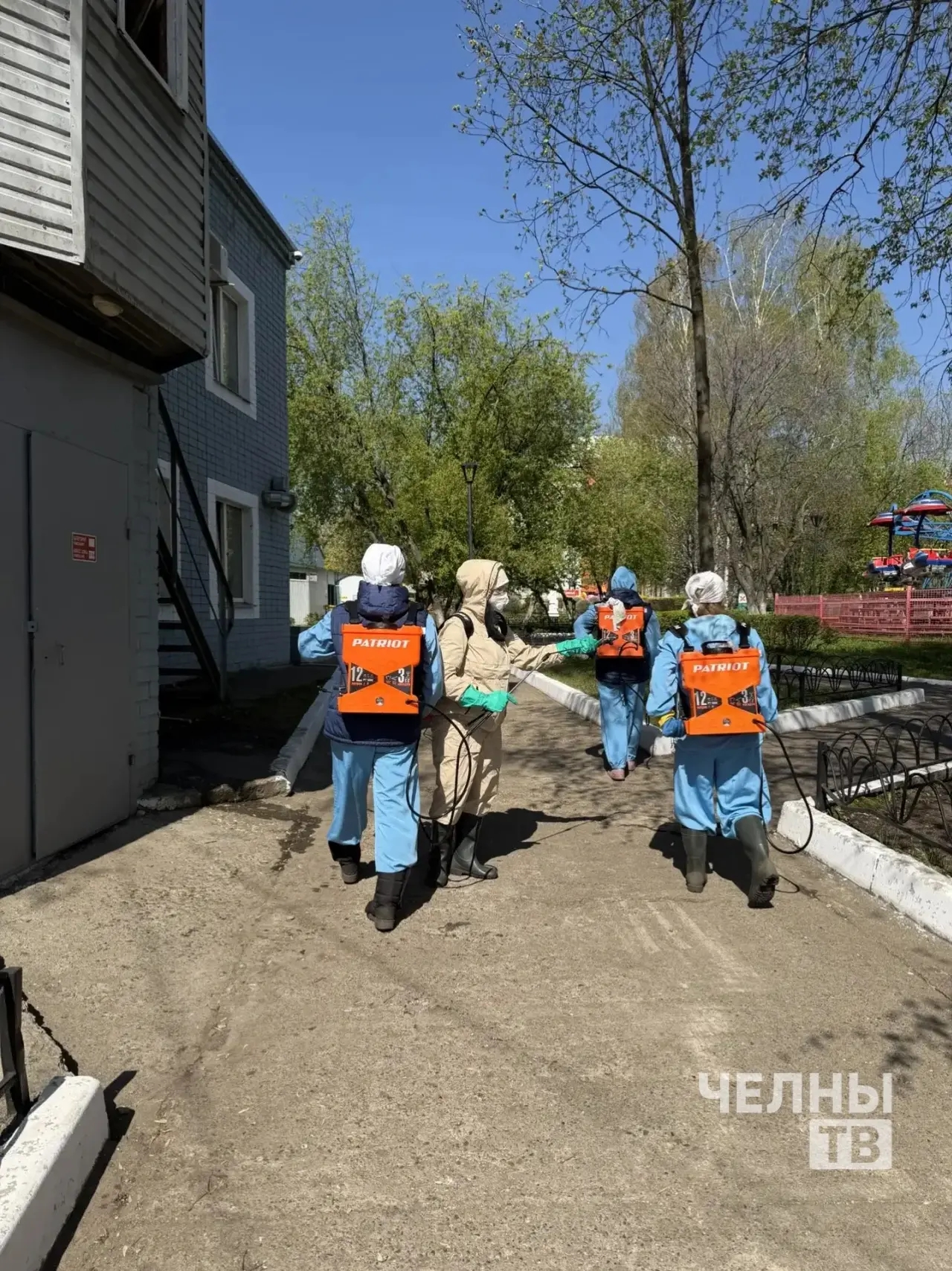В Челнах начали противоклещевую обработку парков и скверов