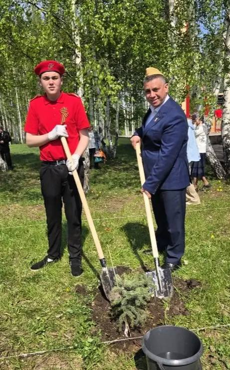 В Тукаевском районе прошли мероприятия ко Дню Победы