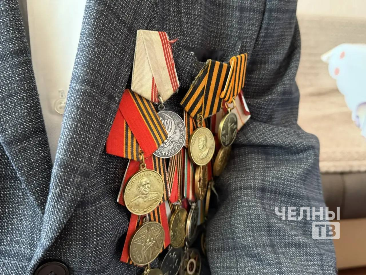 В Челнах поздравили 99-летнего ветерана Муфтаха Нуртдинова