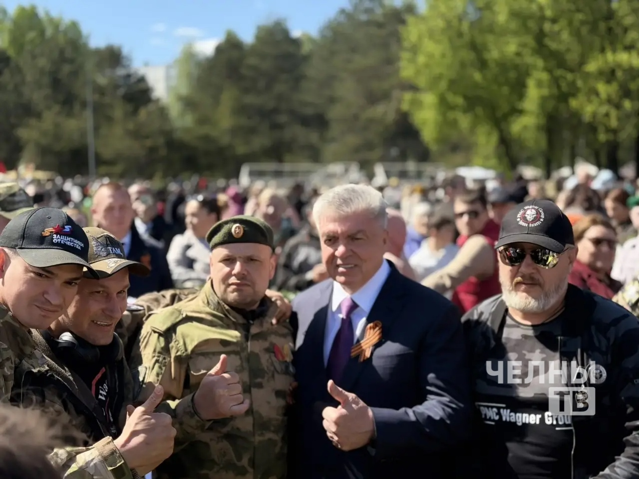В Набережных Челнах прошли праздничные мероприятия ко Дню Победы