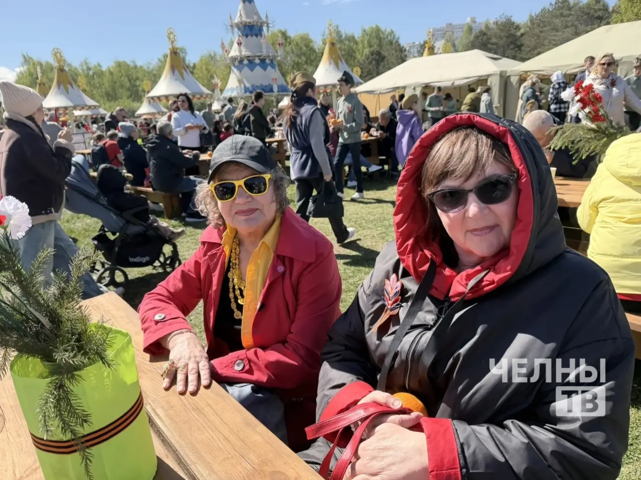 В Набережных Челнах прошли праздничные мероприятия ко Дню Победы