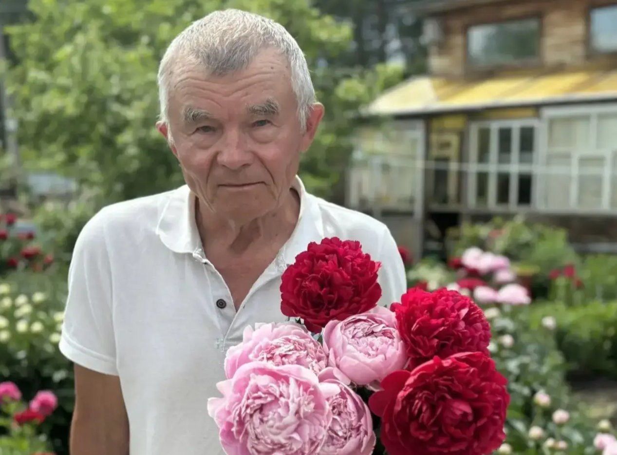 Пионовый рай: челнинец вырастил на даче более 150 кустов цветов