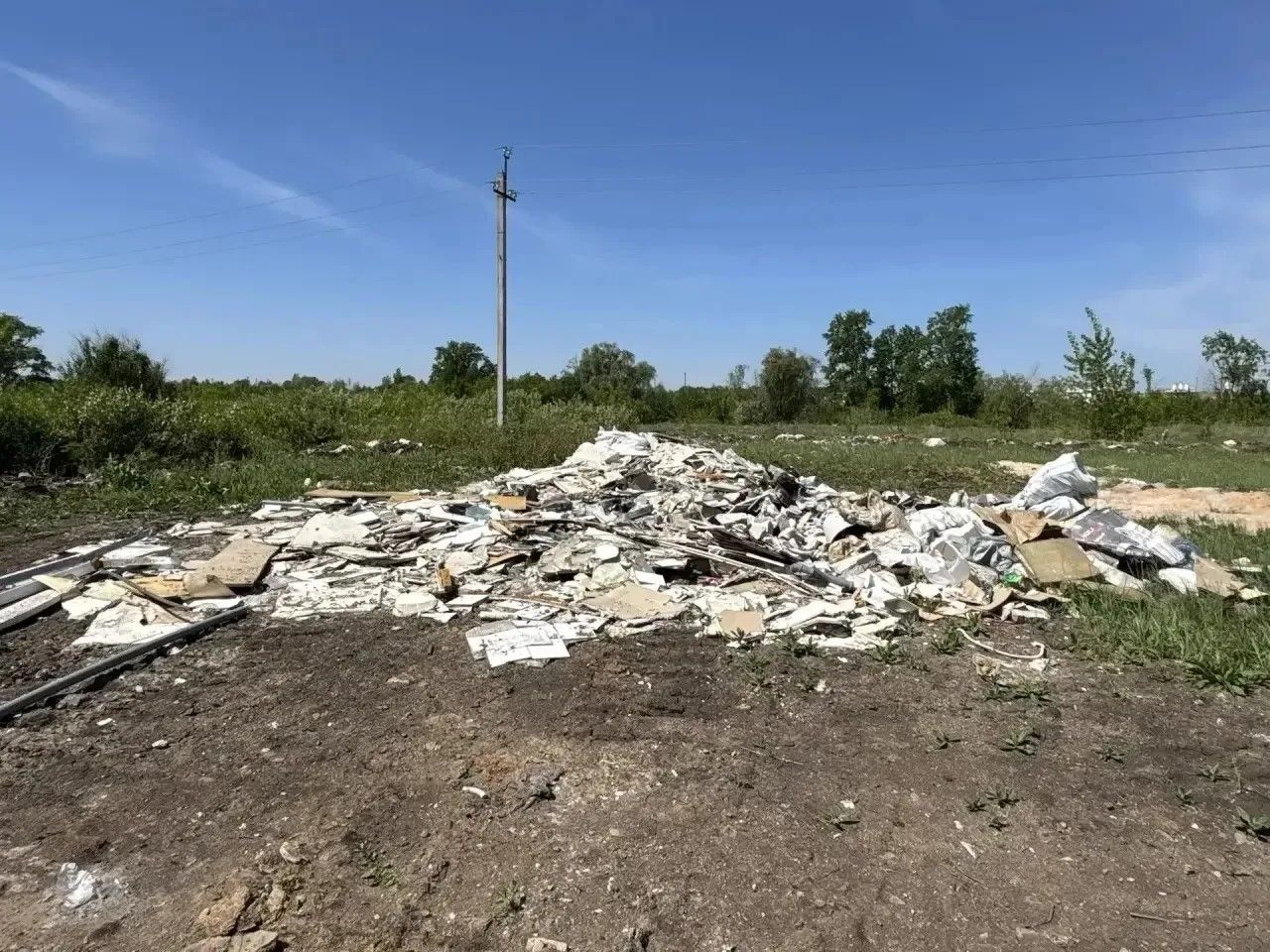 В Челнах обнаружили две незаконные свалки общей площадью 171 кв. метр
