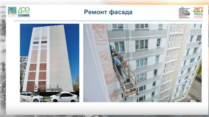В Челнах в 2026 году капитально отремонтируют 96 домов