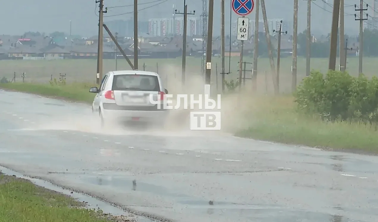 Жители жалуются на разбитую дорогу у СНТ «Транспортник»