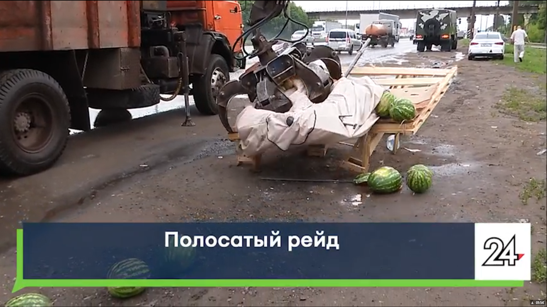 В Челнах прошел рейд по незаконной продаже арбузов и дынь