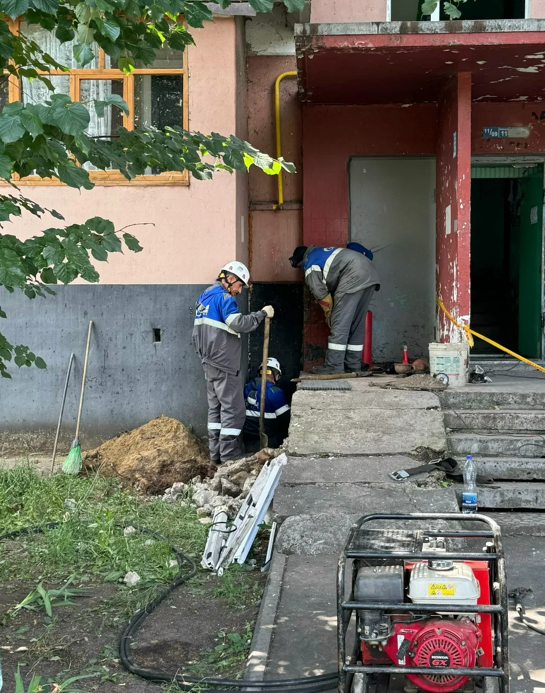 В доме 11/09 в Набережных Челнах восстановили подачу газа после хлопка