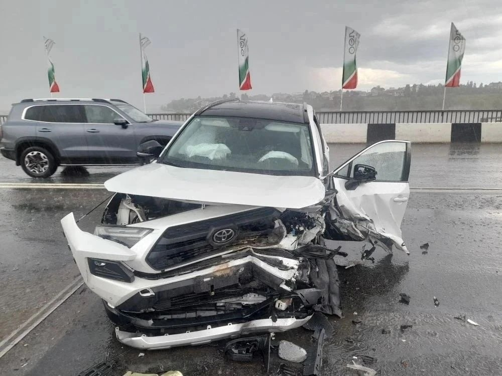 В Челнах водитель Toyota погиб в ДТП с тремя автомобилями