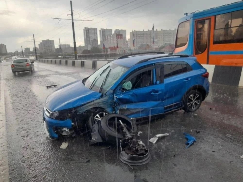 В Челнах водитель Toyota погиб в ДТП с тремя автомобилями