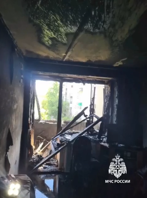 В Зеленодольске пенсионер получил тяжелые ожоги при пожаре на балконе