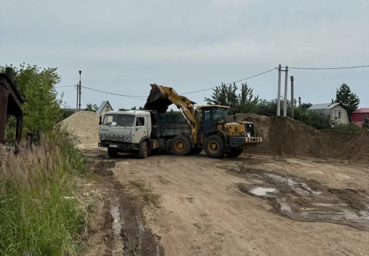 В СНТ «Искра» под Челнами начали капремонт дорог после жалоб дачников