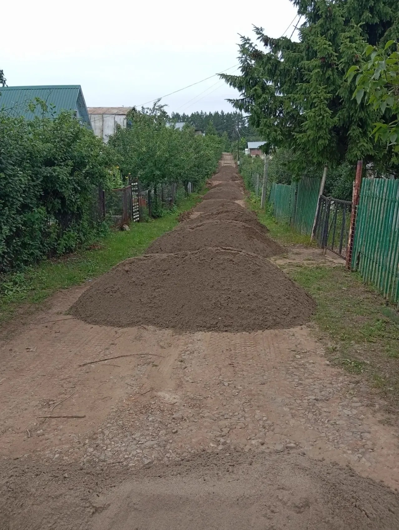 В СНТ «Искра» под Челнами начали капремонт дорог после жалоб дачников