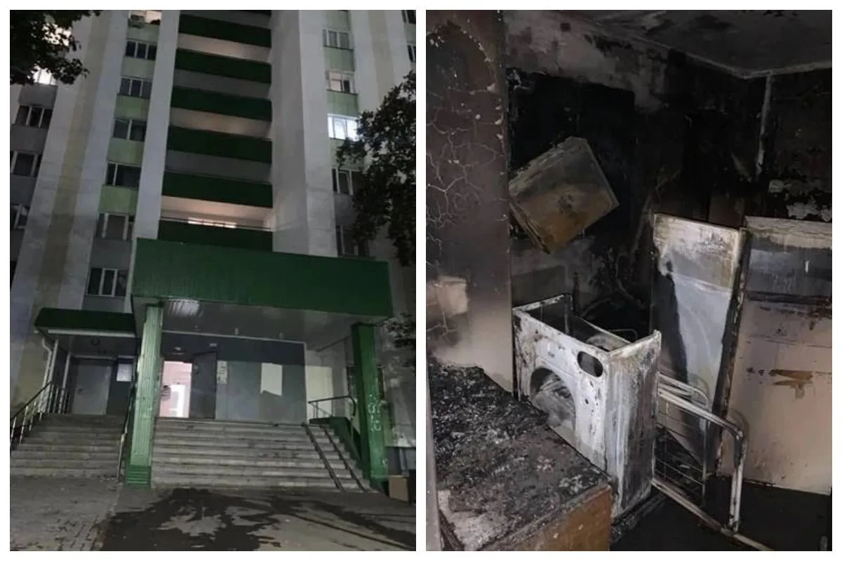 На пожаре в многоэтажке Набережных Челнов спасли 10 человек