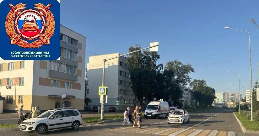 В Челнах водитель «Лады Калины» сбил ребенка на велосипеде у перехода