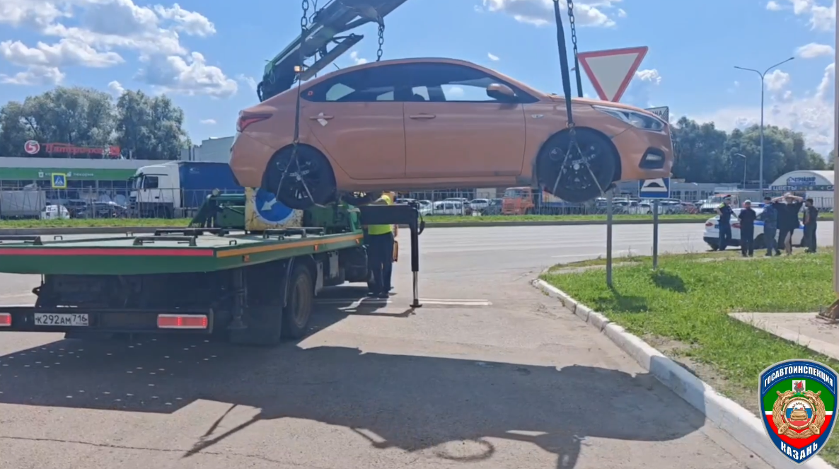 В Казани у должников изъяли автомобили за неоплаченные штрафы
