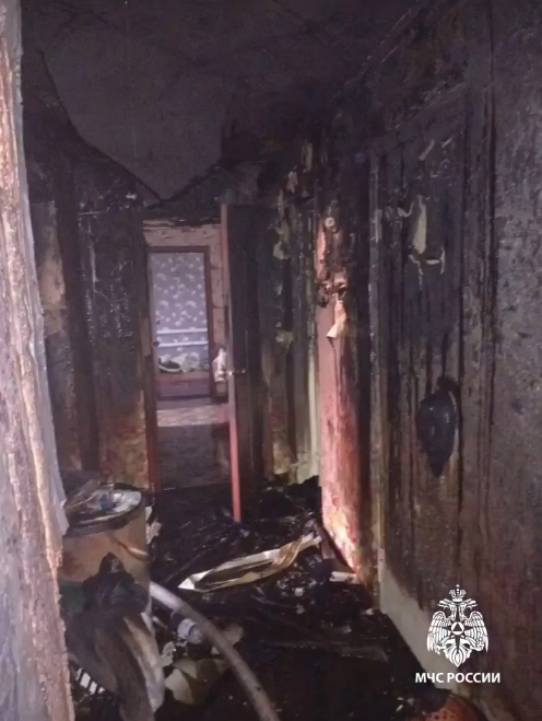 Пожарные спасли 74-летнюю женщину из горящего дома в Татарстане