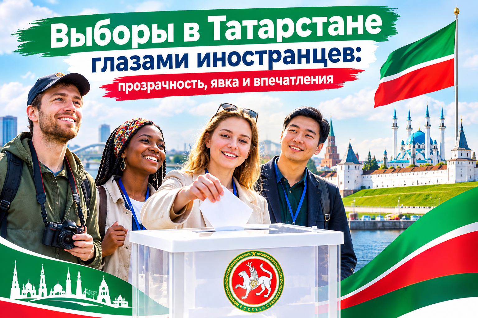 Выборы в Татарстане глазами иностранцев: прозрачность, явка и впечатления