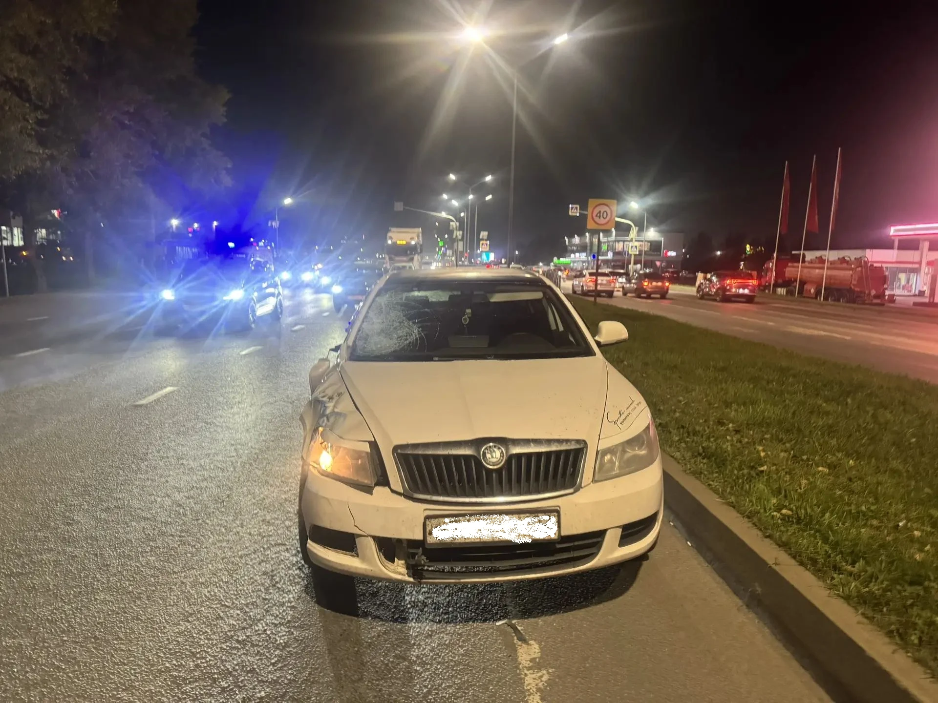 В Челнах водитель Skoda сбил пешехода