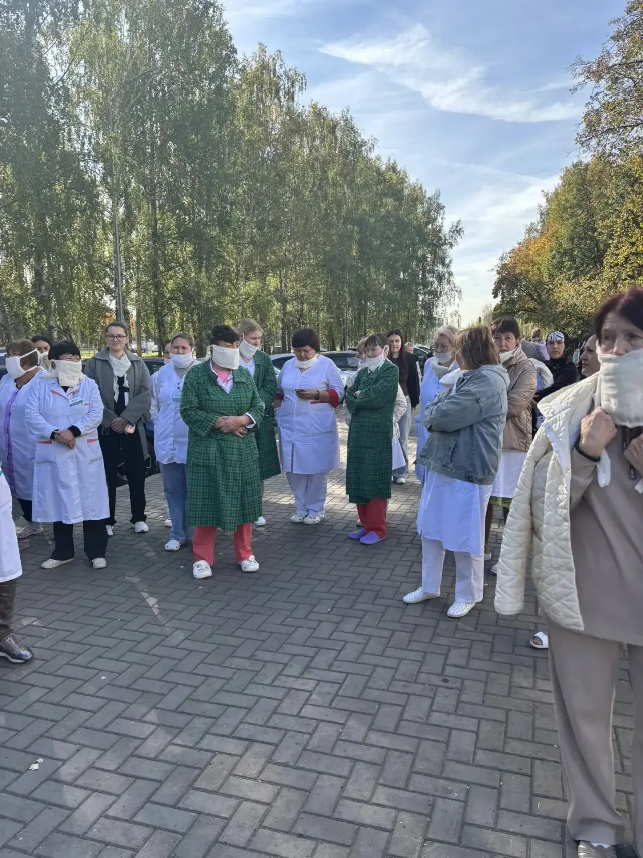 В детской поликлинике №2 провели тренировку по эвакуации
