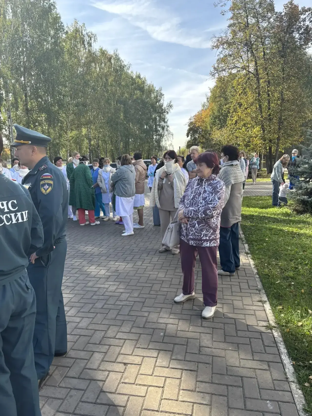 В детской поликлинике №2 провели тренировку по эвакуации