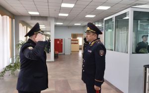 Глава МВД РТ Дамир Сатретдинов был с рабочей поездкой в полиции Челнов