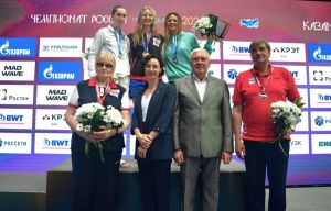 Евгения Чикунова стала победительницей чемпионата России по плаванию на 100 м брассом