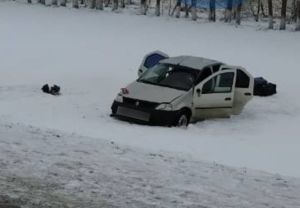 В Тетюшском районе машина опрокинулась в кювет: погибла 80-летняя женщина