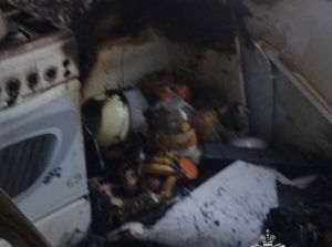В Челнах женщина пострадала в пожаре из-за замыкания микроволновки